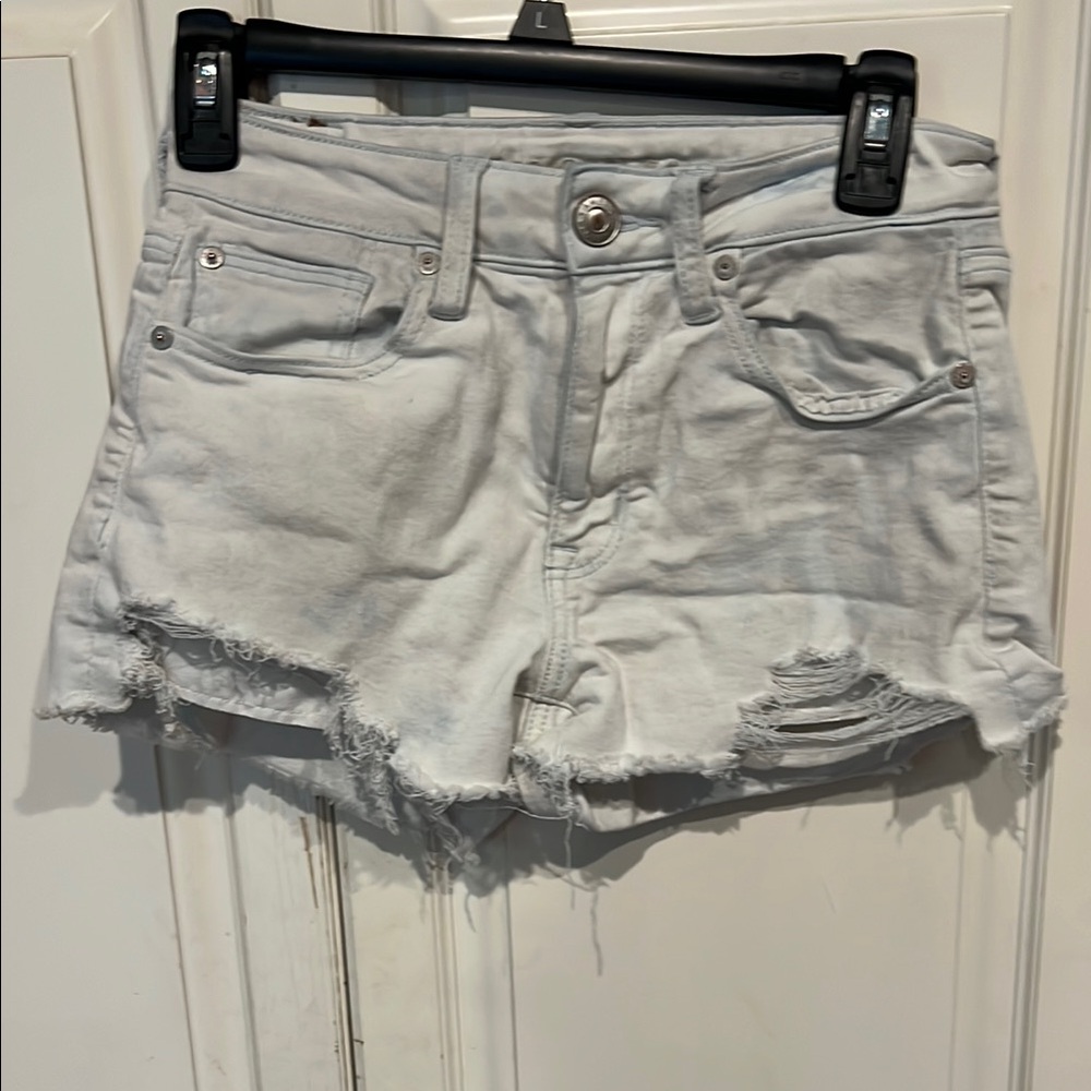 American Eagle Outfitters Jean Shorts Distressed Casual